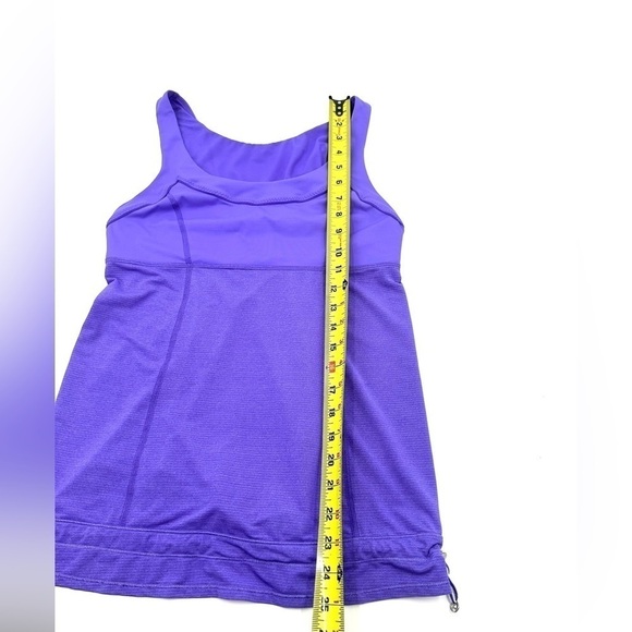 Lululemon Run Ta Ta Topper Tank Womens 8 Power Cinch Luxtreme Yoga Pilates - Picture 9 of 10